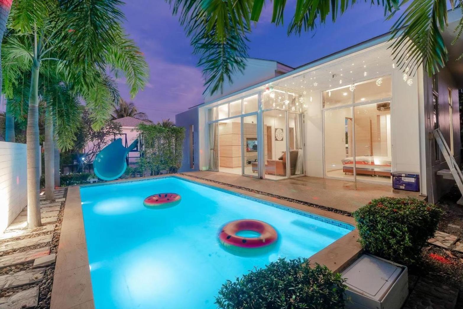 Near Beach One Pool Villa 1 Cha-Am Exterior photo