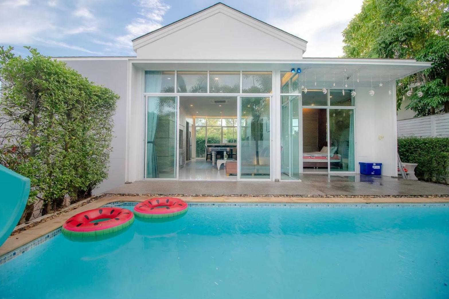 Near Beach One Pool Villa 1 Cha-Am Exterior photo